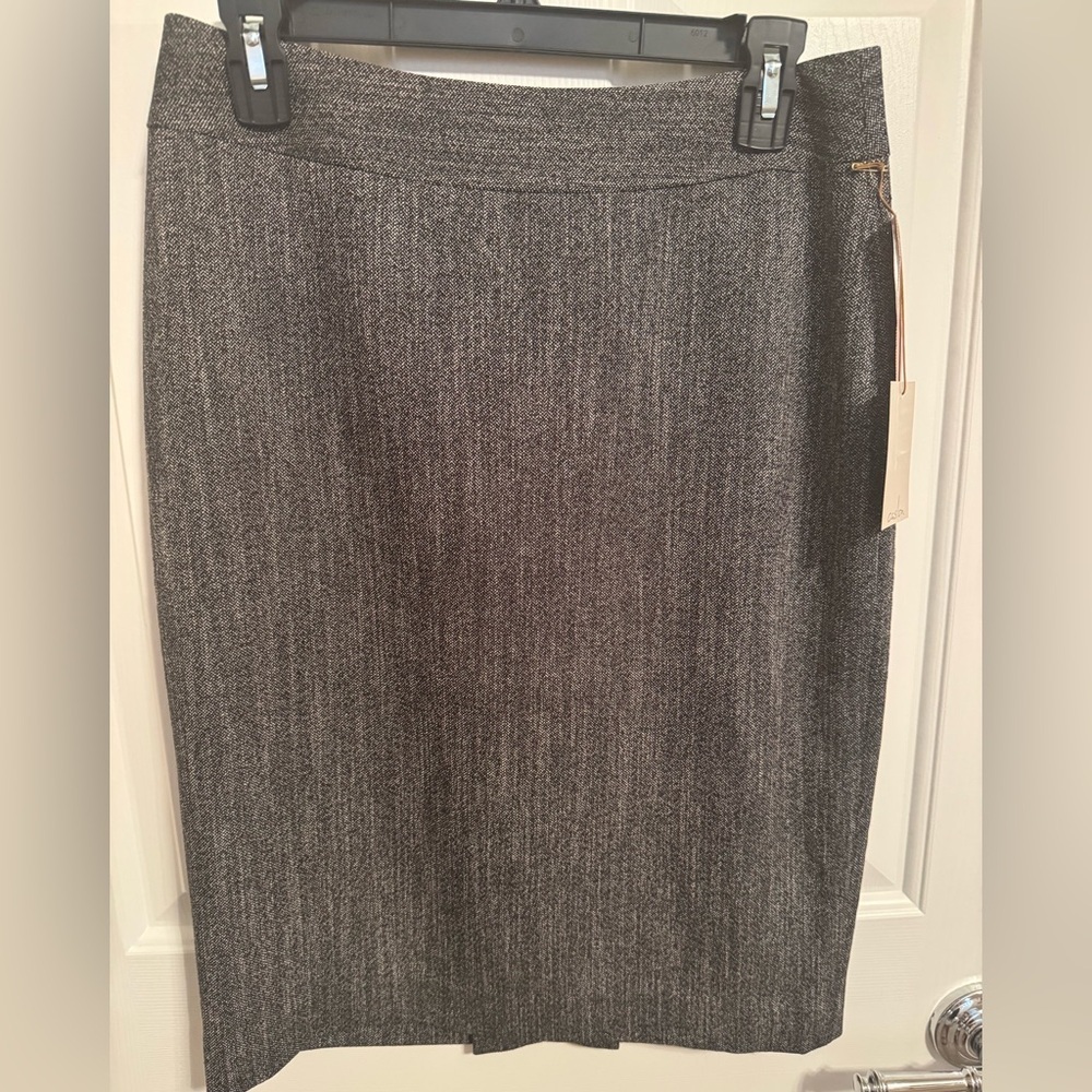 Caslon NWT Women’s Black Combo Lined Pencil Straight Skirt Size 4